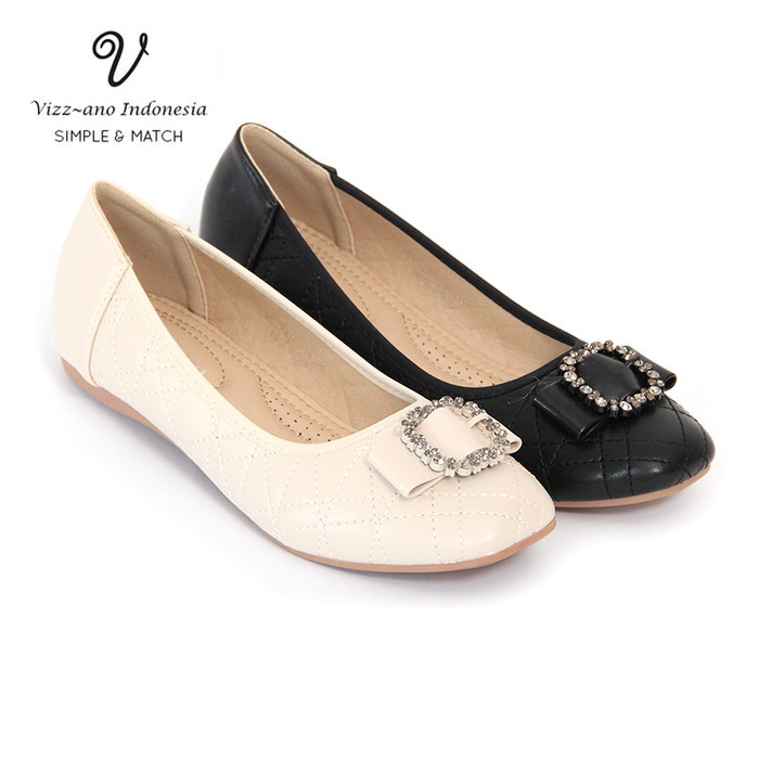 Baru Vizzano Shoes Sepatu Flatshoes Wanita Design Lexy Kekinian