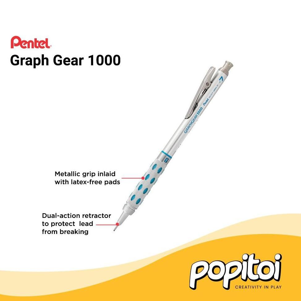 

VIRAL Pentel Graph Gear 1000 Mechanical Pencil GraphGear Pensil Mekanik -28
