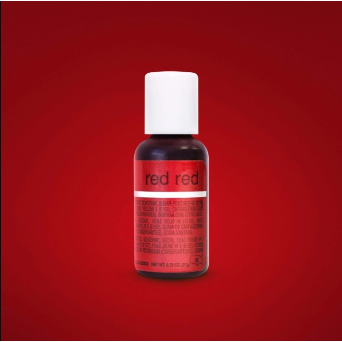 

Red Red Chefmaster Liqua-Gel Food Coloring 20 ml