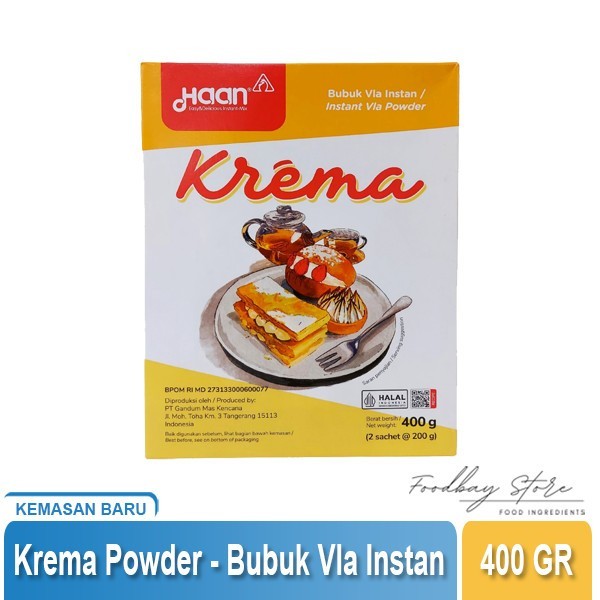 

Haan Krema Bubuk Vla Instan 400 g