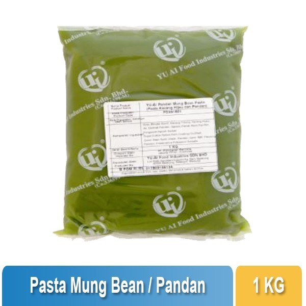 

YU AI - Pasta Filling Pandan 1Kg / Pandan mung bean
