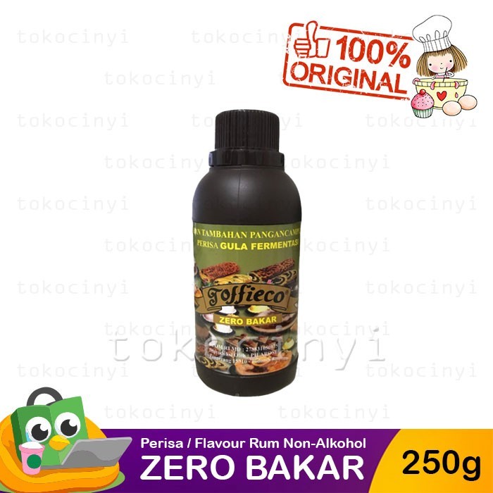 

Toffieco Pasta Perisa & Pewarna - Zero Bakar / Rum 250 gr HALAL