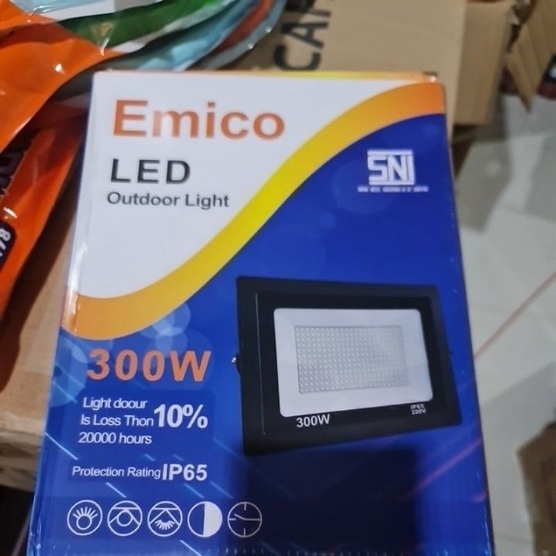 Cup Sorot Emico/Kap Sorot Emico/Lampu Kap Sorot LED Sinar Putih/Kuning Emico