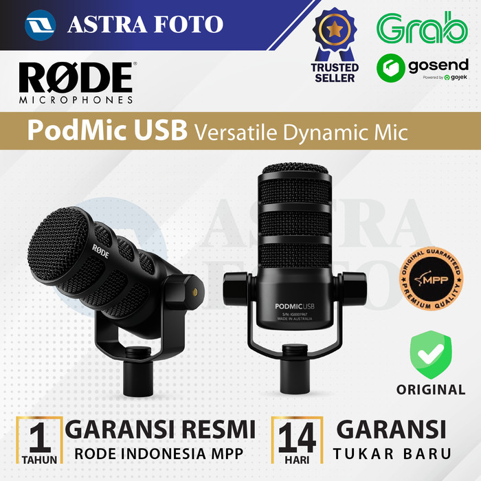 Rode Podmic Usb Versatile Dynamic Broadcast Microphone