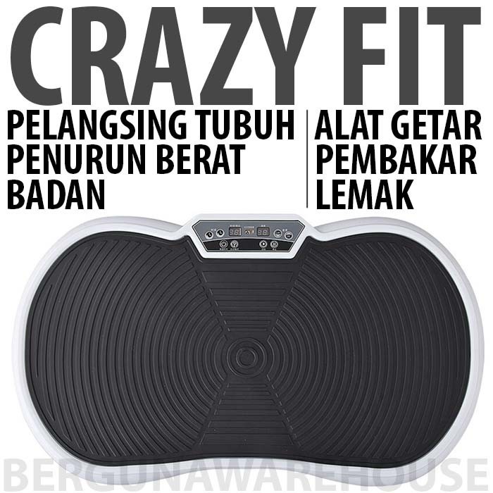 Ready Crazy Fit Alat Fitness Getar Lejel Vibe Tone