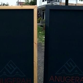 

Worth It!!! Chalkboard Menu 50*80Cm Standing Papan Tulis Kapur