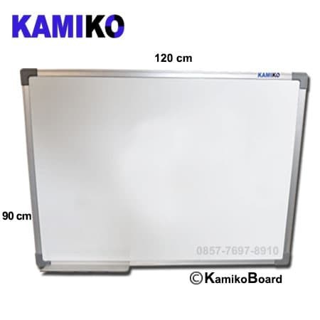 

Ready Whiteboard Kamiko Uk 90 cm x 120 cm Gantung Magnetic