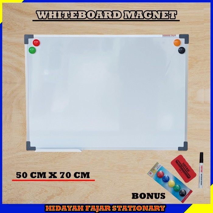 

Ready whiteboard Magnet - Papan Tulis Magnet - papan tulis 50 x 70