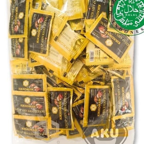 

Kikkoman Shoyu Halal 5Ml | Kecap Asin Khas Jepang Sachet 100 Pcs