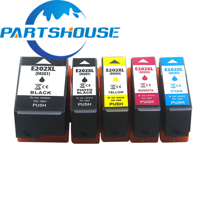 1set kotak tinta E202XL untuk EPSON XP6001 XP 6000 6001 6005 6100 6105 |8957BBD8|
