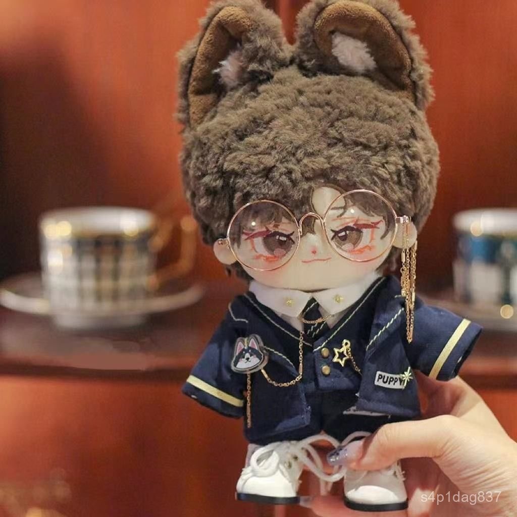 20cmCotton Doll Doll Clothes Non-Attribute Doll Suit Uniform Fashion and Handsome Gentleman Style Re