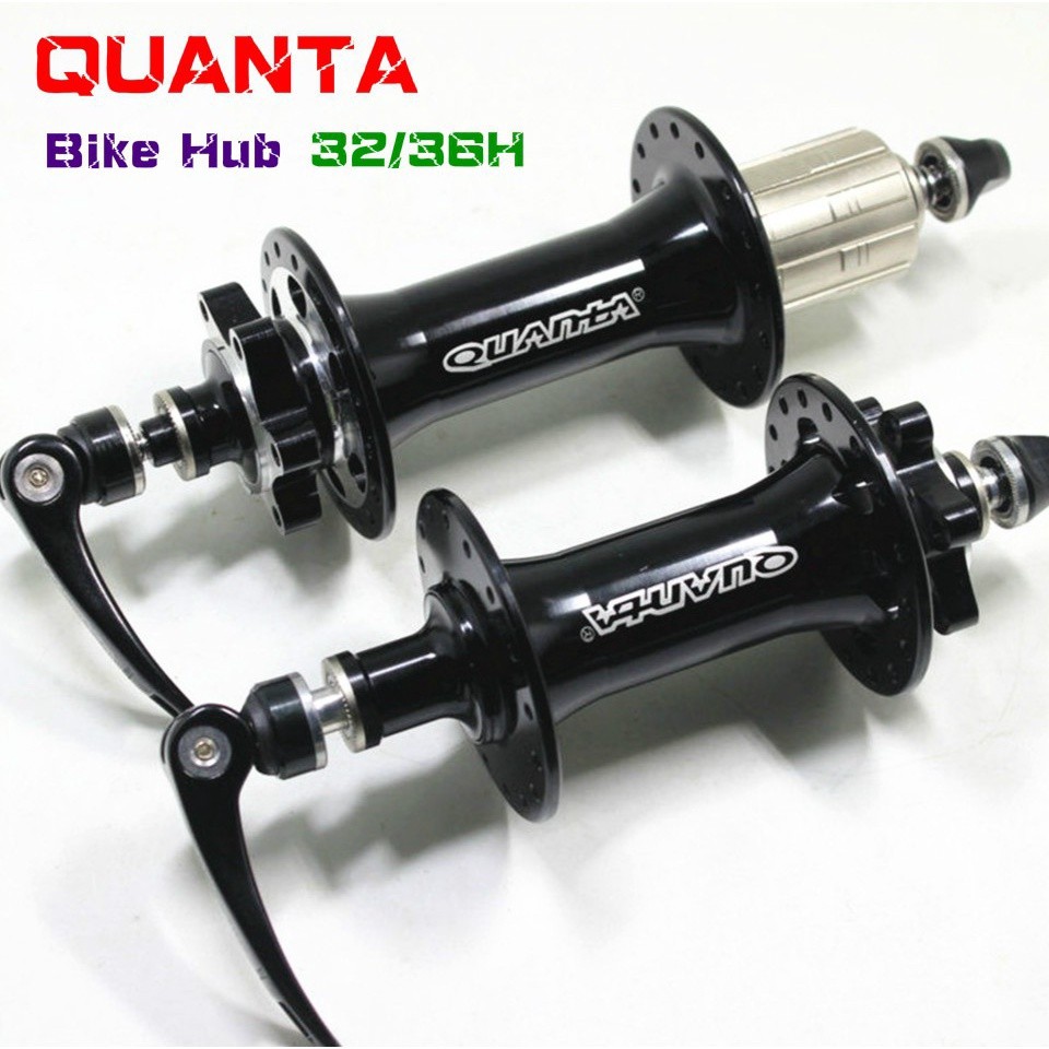 QUANTA Hubs Fat Bike Hubs 32/36 Lubang Bantalan Aluminium Rem Cakram Hub Sepeda 135/170MM 150/190mm 