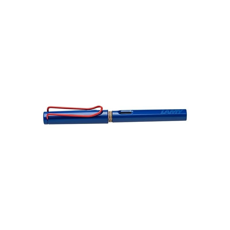 

LAMY Lamy pulpen F, tipe halus, Safari, klip biru merah, L14R-F, ambidextrous, edisi terbatas, diimpor asli. |D3D1130B|