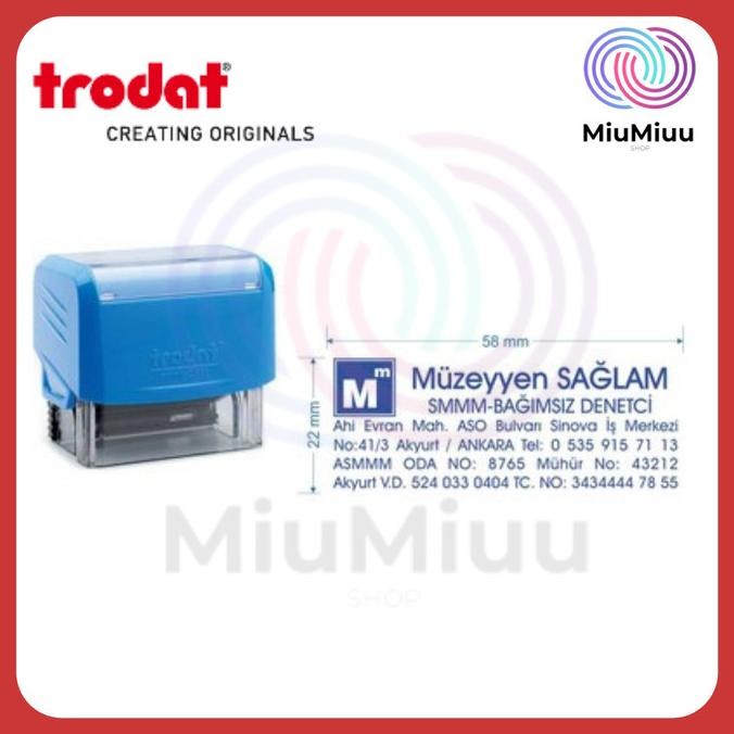 

Produk Hits Stempel Trodat Printy 3913 + Letter Original