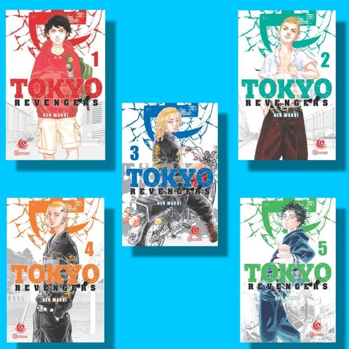 Sale Komik Set Tokyo Revengers Vol 1 2 3 4 5 - Ken Wakui