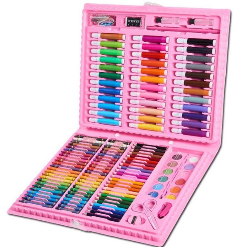 

Big Sale Fayes Cod Pensil Warna & Cat Air Set 150 Pcs / Crayon Set & Water Color Paint 150 Pcs / Krayon & Mewarnai Anak Sty10 Hig Quality