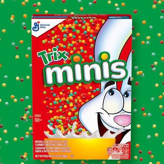 

General Mills Trix Minis - Fruit Flavored Cereal