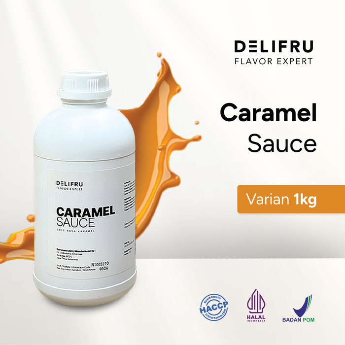 

Sale Delifru Caramel Sauce - Topping Saus Karamel 1 Kg