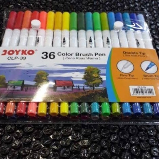 

Ba Brush Pen/Brush Pen 36 Warna/Brush Pen Joyko 36 Warna