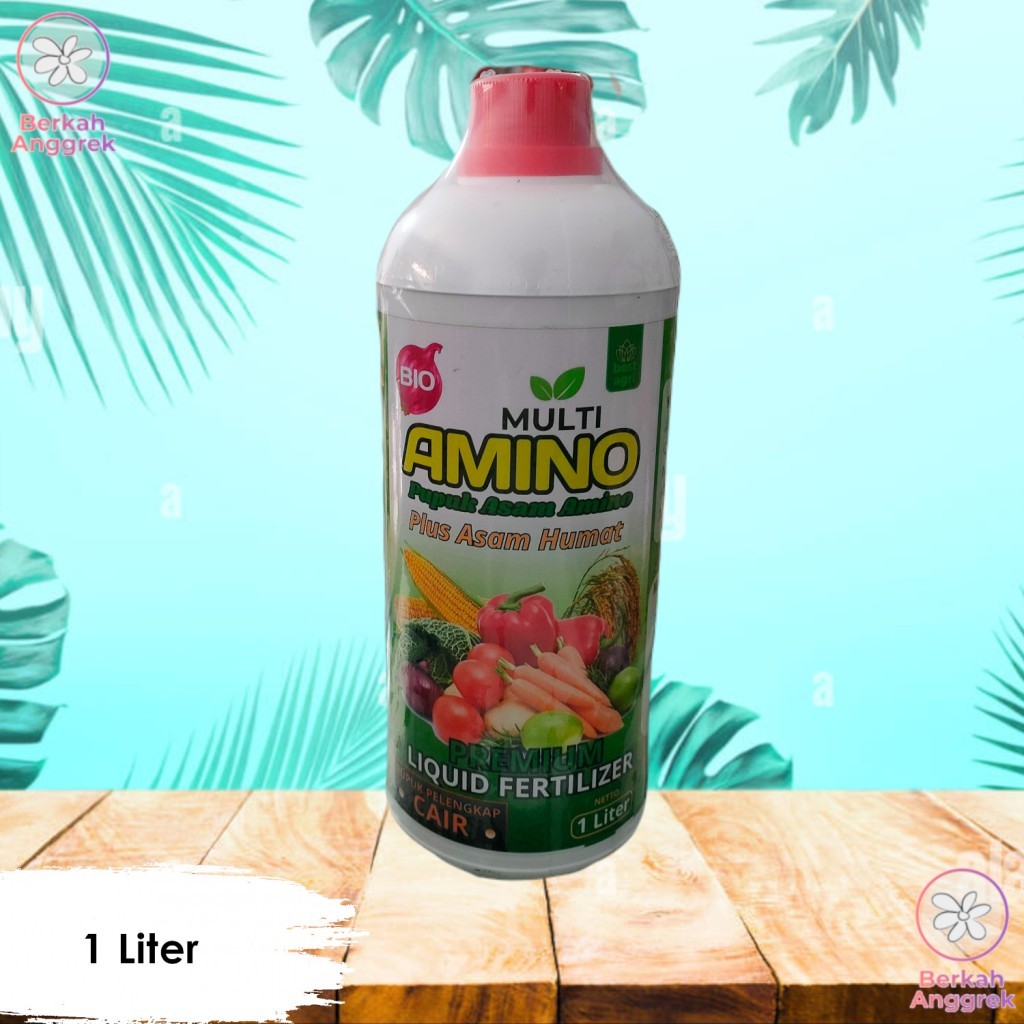 Bio Amino Multi 1 Liter Pupuk Asam Amino Plus Asam Humat