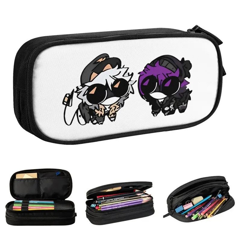 

Murder Drones Cartoon Anime Pencil Case Lovely Pen Bag Student Big Capacity Office Gifts Pencilcases UL3I