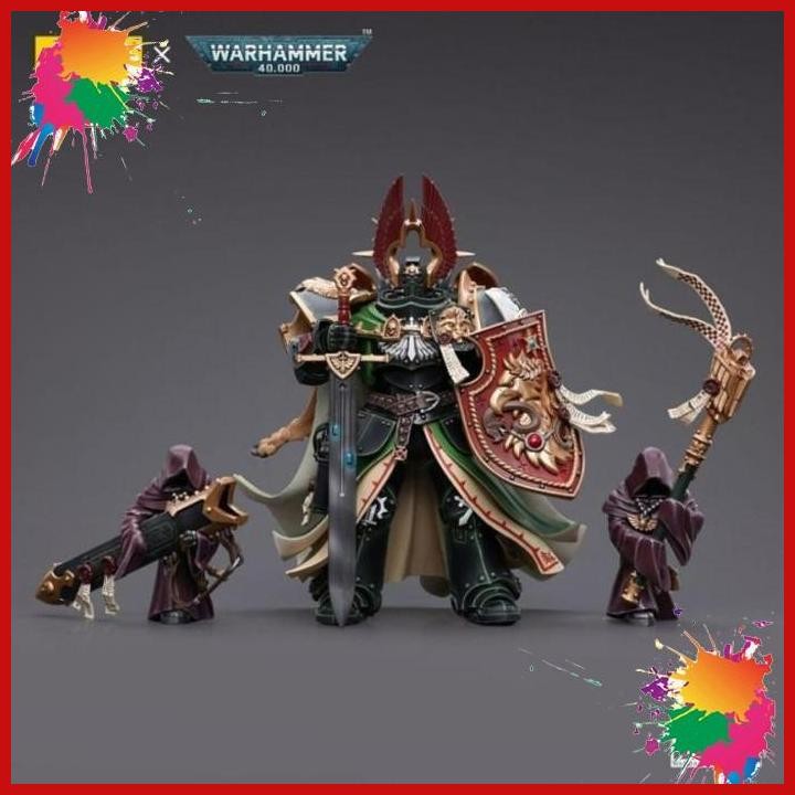 (SBJJ) JOYTOY WARHAMMER 40K 1/18 SCALE JT7882 DARK ANGELS PRIMARCH LION ELJONSON ACTION FIGURE