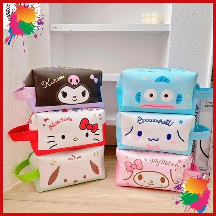 

(SBJJ) POUCH SERBAGUNA / DOMPET / TAS KOSMETIK MODEL KARAKTER SANRIO