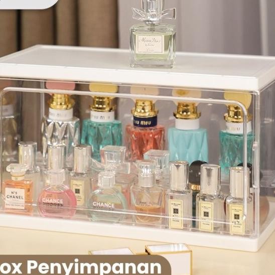 Dejavu Rak Acrylic Kotak Yimpanan Parfum Rak Kosmetik Makeup Hrm318