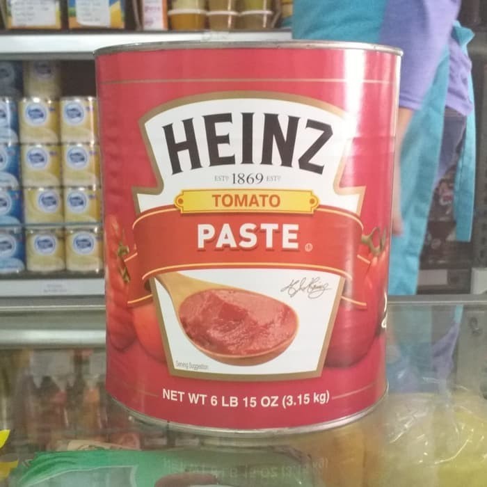 

Dijual!!! Heinz Tomato Paste 3.15Kg / Pasta Tomat