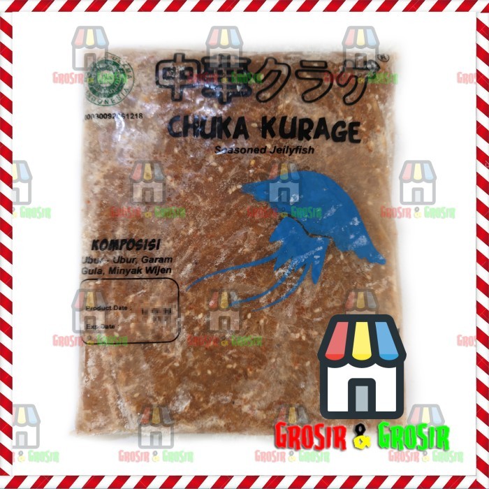 

Dijual!!! Chuka Kurage / Salad Ubur Ubur / Jelly Fish Seasoned Salad Frozen 1 Kg