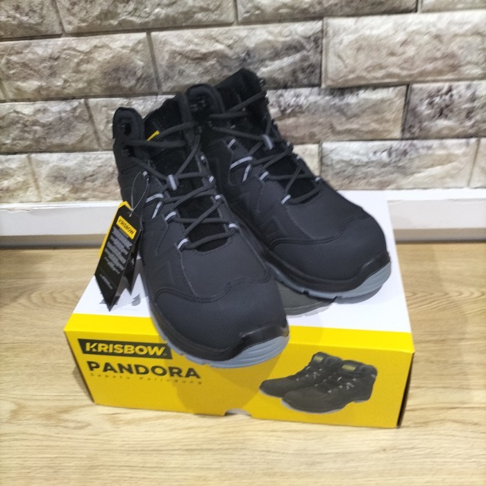 Tersedia Sepatu Safety Krisbow Pandora 6 Inchi/Safety Shoes Pandora 6 Inchi