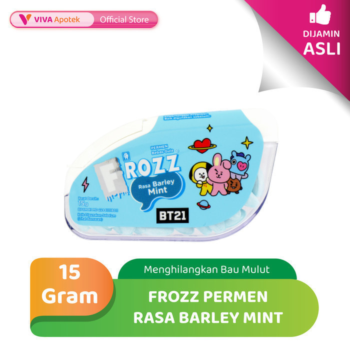 

Frozz Permen Rasa Barley Mint untuk Menghilangkan Bau Mulut (15 gram)