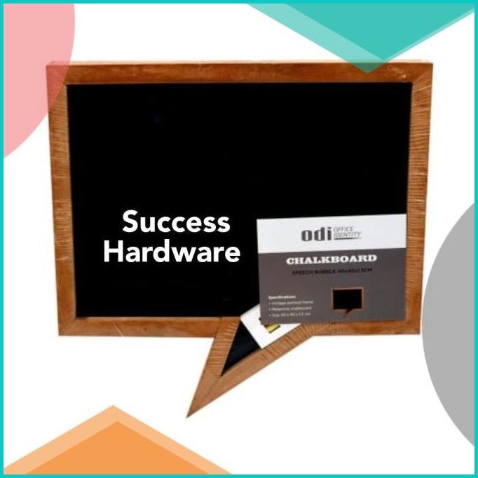 

PAPAN TULIS SPEECH BUBBLE 40X40X1.5 CM/CHALKBOARD SPEECH BUBBLE 40x40