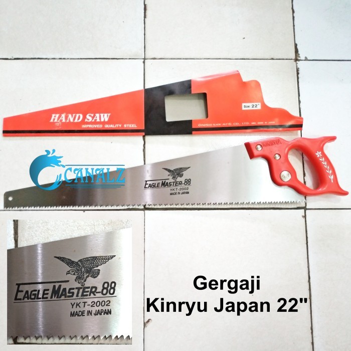 Gergaji Gobet Eagle Kinryu Japan 20" 22" - Gergaji Tukang Kayu Ready
