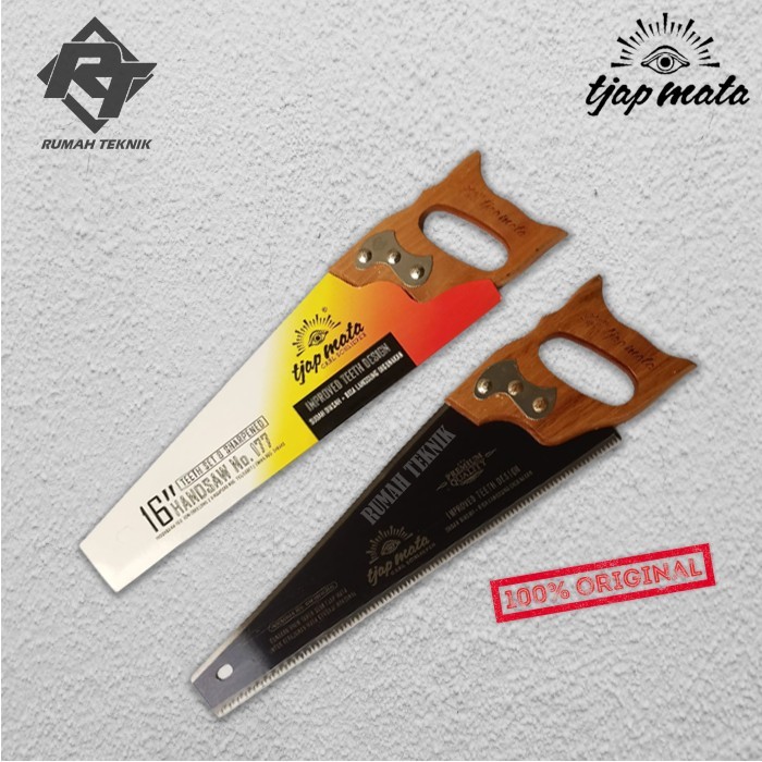 Cap Mata Gergaji Kayu 16 In Tjap Mata Eye Brand Germany 16" Original Gratis Ongkir