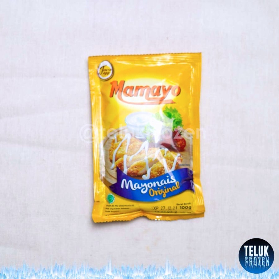 

mayonaise mamayo original 100 gr mayonais murah enak kecil halal mayo 100g gram