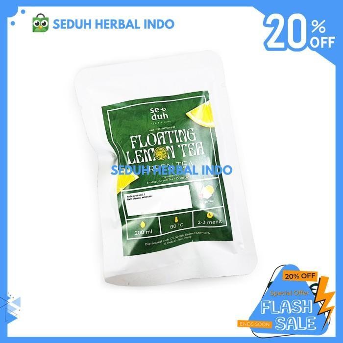 

FLOATING LEMON GREEN TEA / TEH HIJAU CELUP DENGAN LEMON KUALITAS
