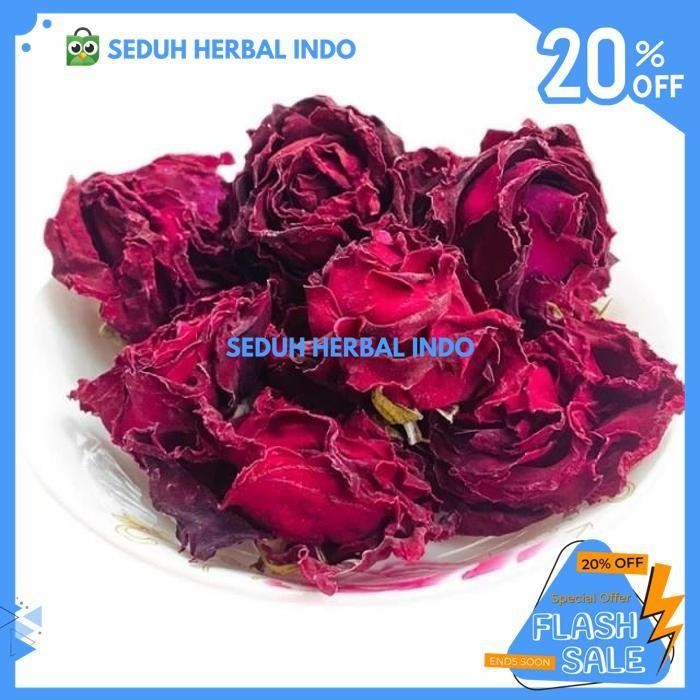 

PREMIUM INK ROSE TEA / BUNGA MAWAR MERAH PREMIUM - 1 KG TERBAIK
