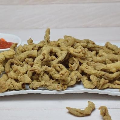 

Keripik Usus Ayam Gurih 1 Kg
