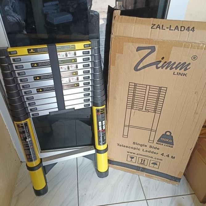 TANGGA TELESKOPIK 4,4 METER/TANGGA LIPAT/TANGGA TEKNISI