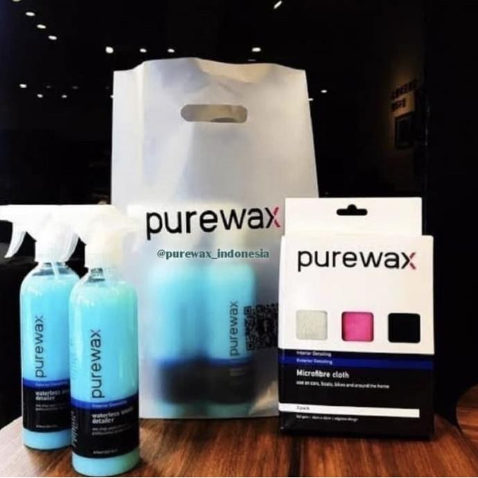 PUREWAX 474ML PEMBERSIH MOBIL WATERLESS WASH DETAILER INTER EKSTERIOR PROMO