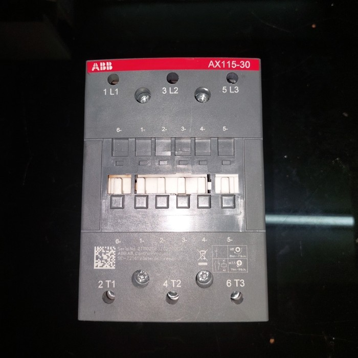 KONTAKTOR AX115-30-11 160A 55KW 220VAC ABB