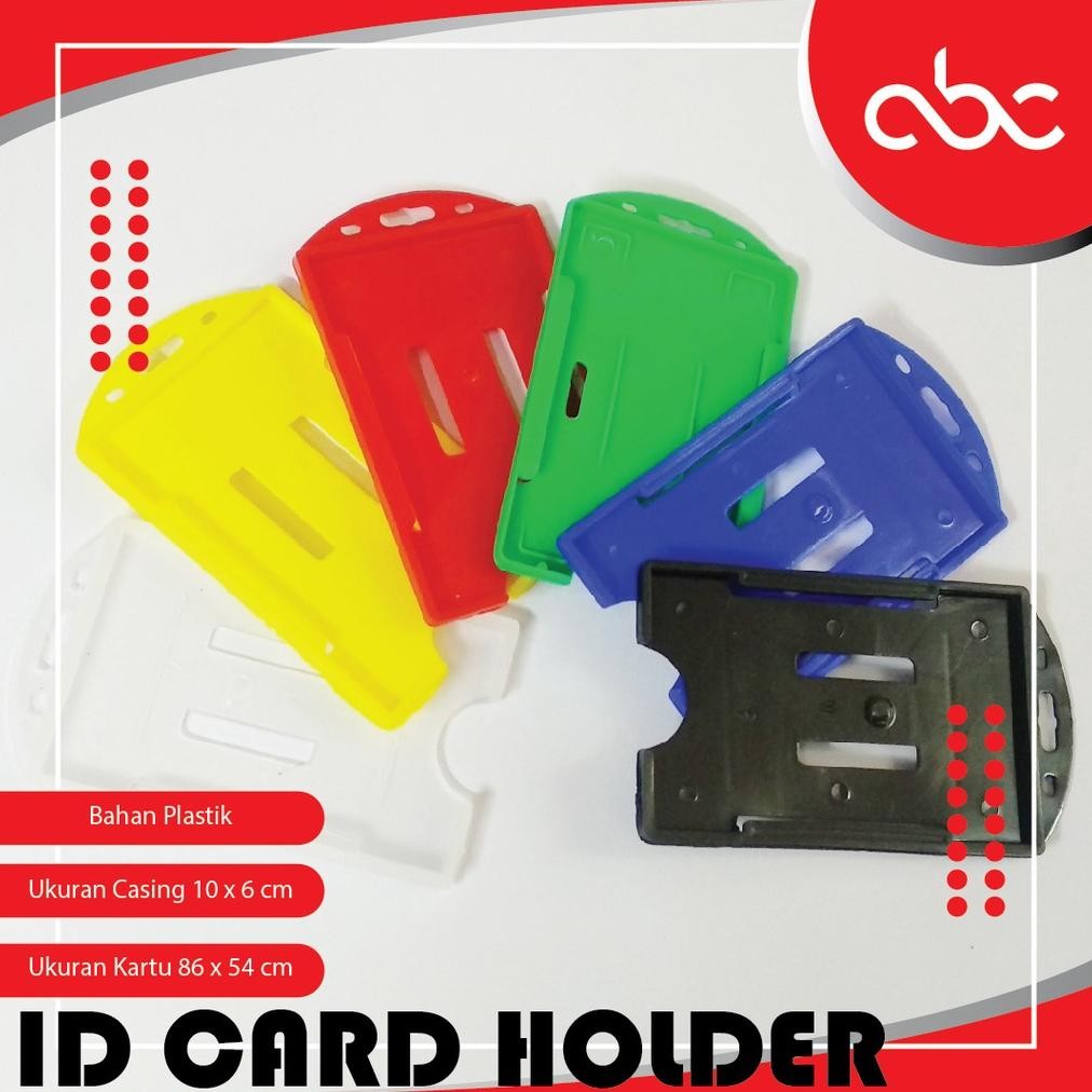 

Casing ID Card Holder utk dipesan dgn ID Card PVC