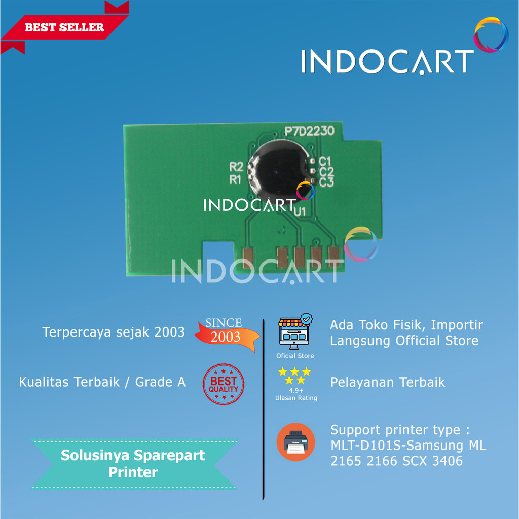 Chip MLT-D101S-Samsung ML 2165 2166 SCX 3406-1K5