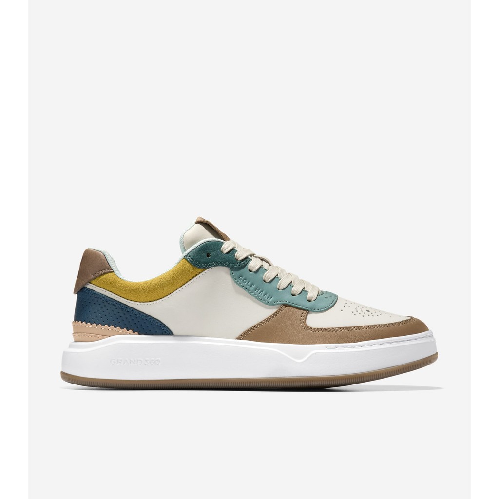 Cole Haan Men Grandpro Crossover Sneaker - Sepatu Pria (White)