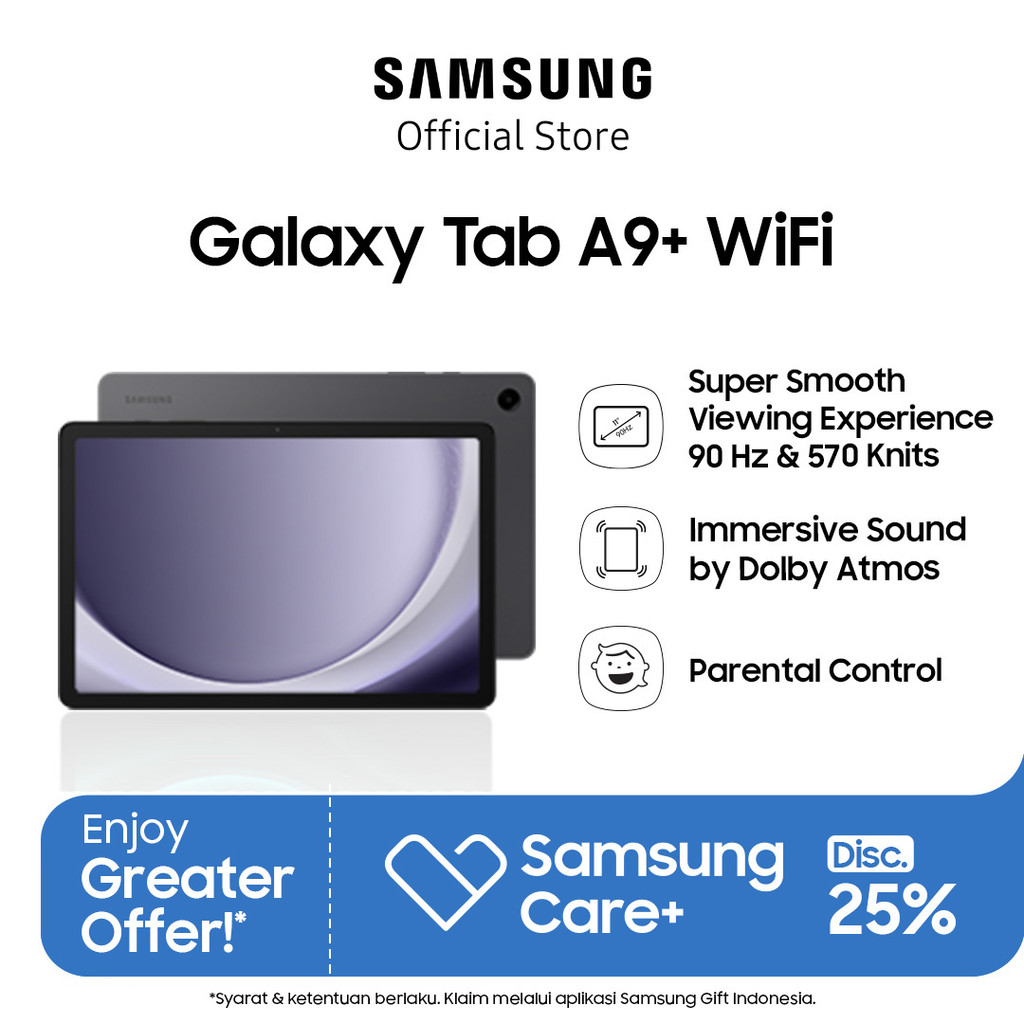 Samsung Galaxy Tab A9+ WiFi 4/64GB - Graphite