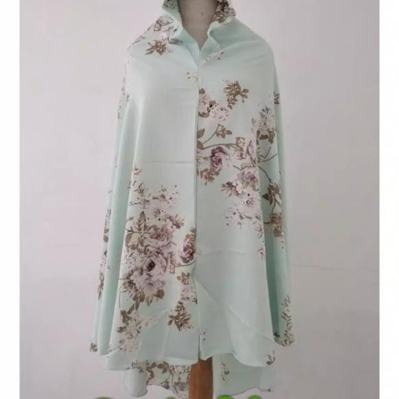 Jilbab / Hijab Khimar C Motif Bunga 2