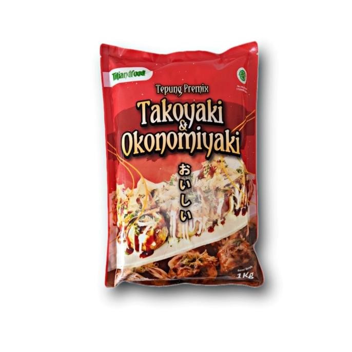 

Tepung Premix Takoyaki Okonomiyaki Instan Titiandfood 1 Kg