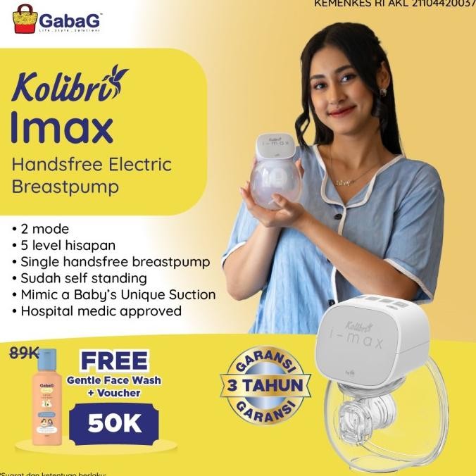 Gabag - Handsfree Breastpump - Kolibri IMAX