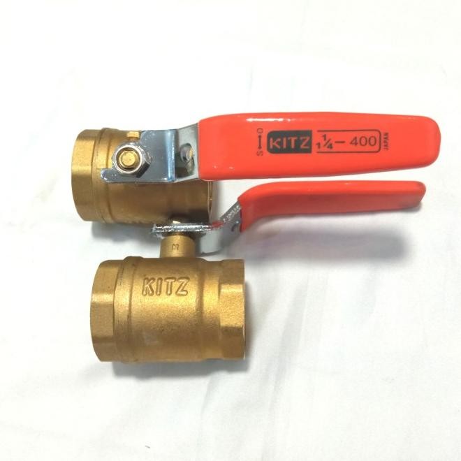 Ball Valve 1 1/4" Inch Kuningan / Stop Kran 1 1/4" Inch Kuningan